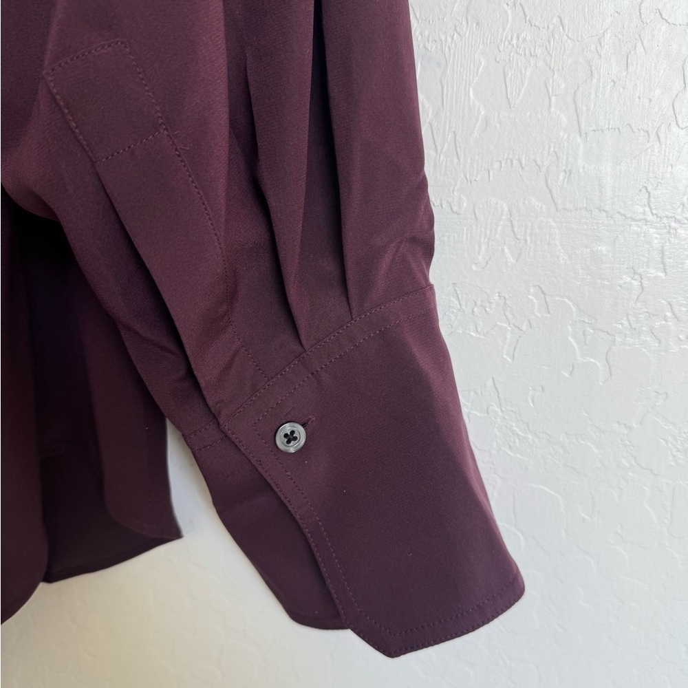 A.L.C. nomad silk top in chicory Size 6 Like New - Picture 7 of 9